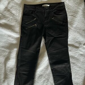 Zara black jeans size 4